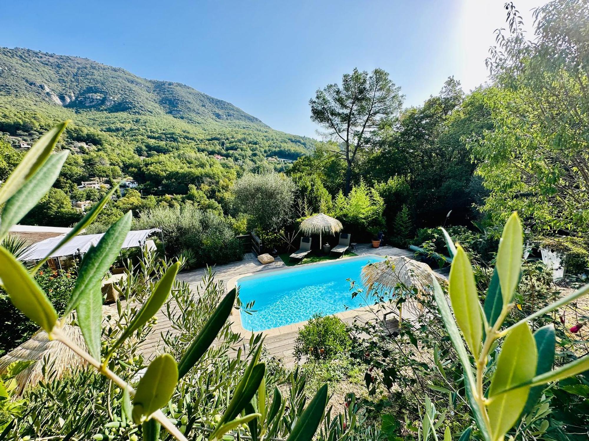 Domaine Les Deux Roches Leilighet Le Bar-sur-Loup Rom bilde